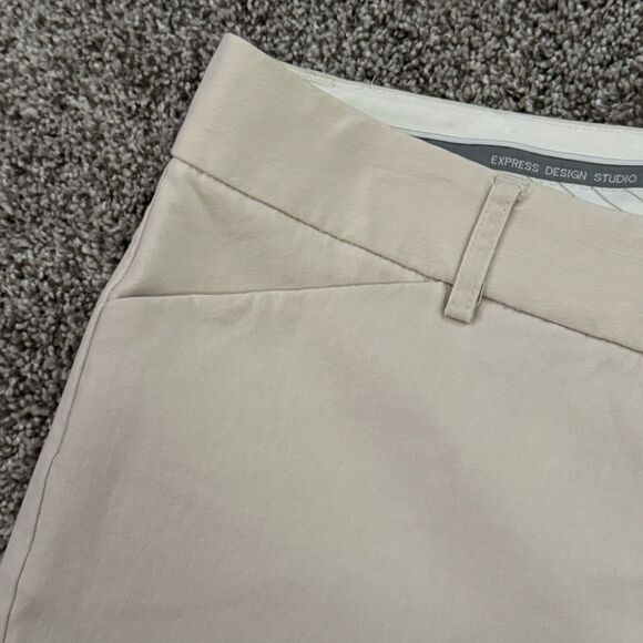 THE LIMITED Editor Mid Rise Beige Flare Leg Dress Pants Women’s Size 8 - Picture 5 of 11